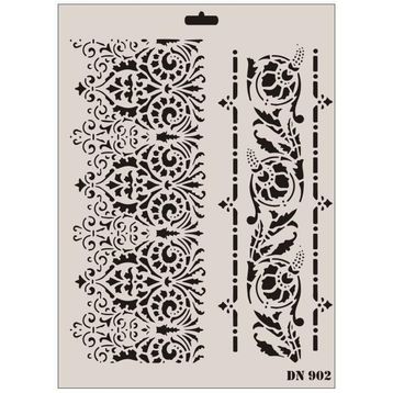 Rich Dantel Seri DN-902 35x25 cm Stencil