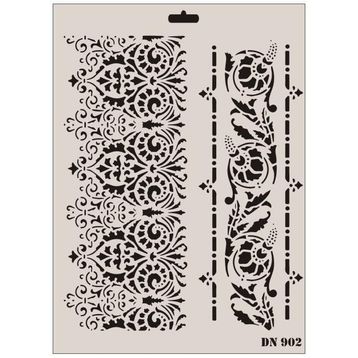 Rich Dantel Seri DN-902 35x25 cm Stencil