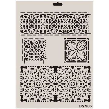 Rich Dantel Seri DN-905 35x25 cm Stencil