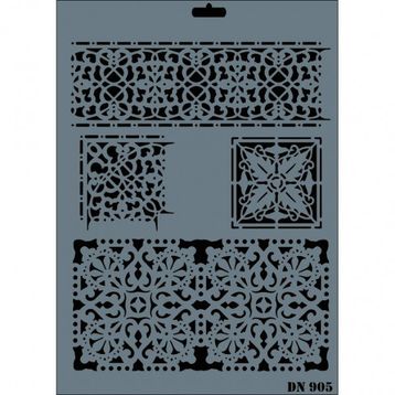 Rich Dantel Seri DN-905 35x25 cm Stencil