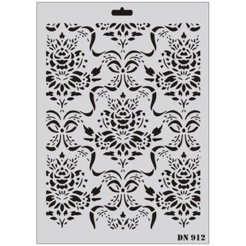 Rich Dantel Seri DN-912 35x25 cm Stencil