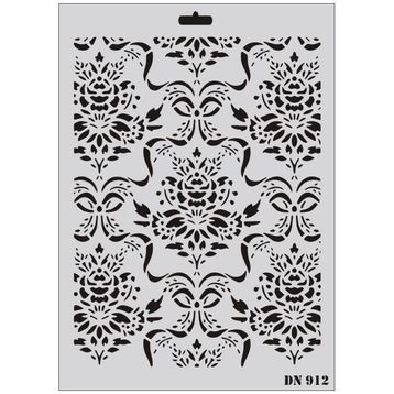 Rich Dantel Seri DN-912 35x25 cm Stencil
