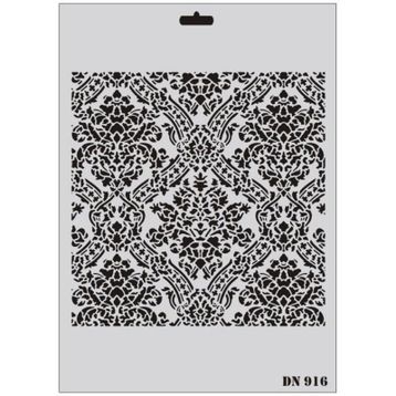 Rich Dantel Seri DN-916 35x25 cm Stencil