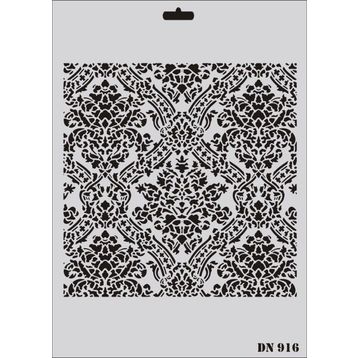 Rich Dantel Seri DN-916 35x25 cm Stencil