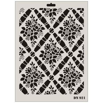 Rich Dantel Seri DN-921 35x25 cm Stencil