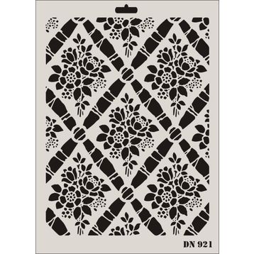 Rich Dantel Seri DN-921 35x25 cm Stencil