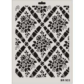 Rich Dantel Seri DN-921 35x25 cm Stencil