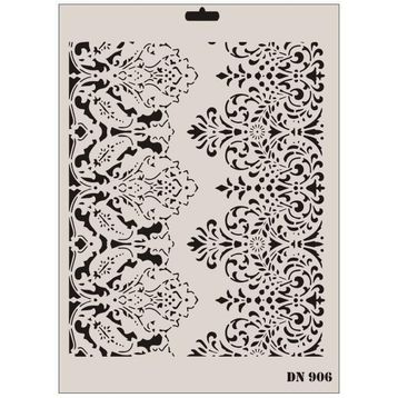 Rich DN-906 Dantel Seri 35x25 cm Stencil