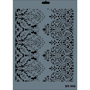 Rich DN-906 Dantel Seri 35x25 cm Stencil