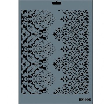 Rich DN-906 Dantel Stencil 25x35 cm Boyama Şablonu