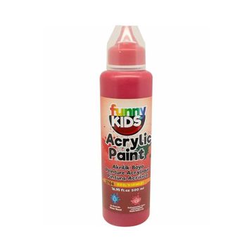Rich Funny Kids 2704 Kırmızı 500 ml Akrilik Boya