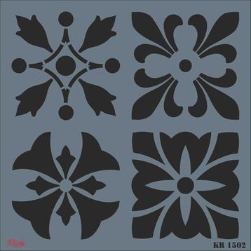 Rich KR 1502 30x30 cm Fayans Stencil