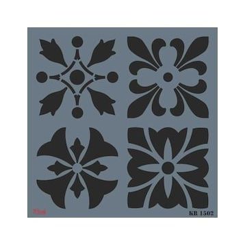 Rich KR 1502 30x30 cm Fayans Stencil