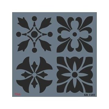Rich KR 1502 30x30 cm Fayans Stencil
