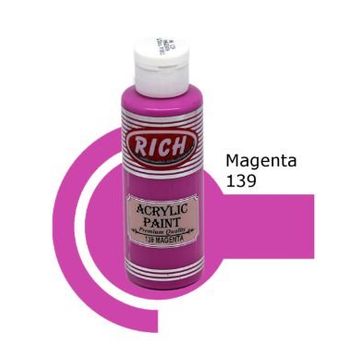 Rich Magenta 130 cc Akrilik Boya
