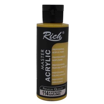 Rich Master 120 cc Ayçiçeği Akrilik Boya
