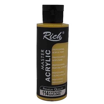Rich Master 120 cc Ayçiçeği Akrilik Boya