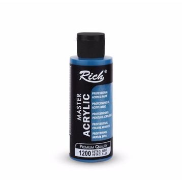 Rich Master 120 cc Petrol Mavi Akrilik Boya