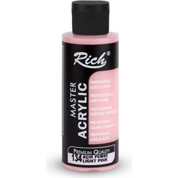 Rich Master 120 ml Açık Pembe Akrilik Boya