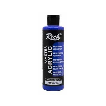 Rich Master 180 Koyu Mavi 120 cc Akrilik Boya