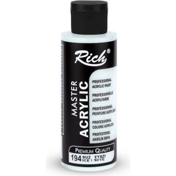 Rich Master 194 Buz Beyazı 120 ml Akrilik Boya