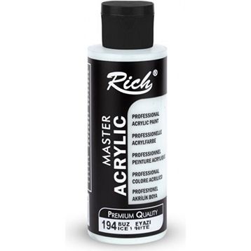 Rich Master 194 Buz Beyazı 120 ml Akrilik Boya