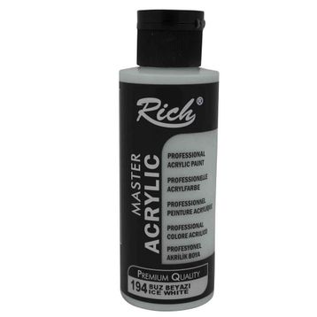 Rich Master 194 Buz Beyazı 120 ml Akrilik Boya