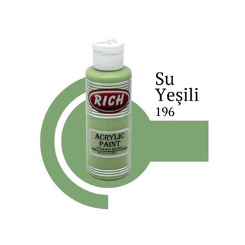 Rich Master 196 Su Yeşili 120 cc Akrilik Boya