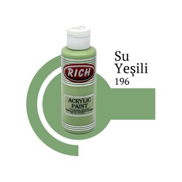 Rich Master 196 Su Yeşili 120 cc Akrilik Boya