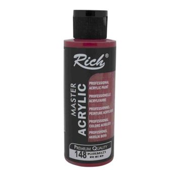 Rich Master 25 cc Kırmızı Akrilik Boya 120ml