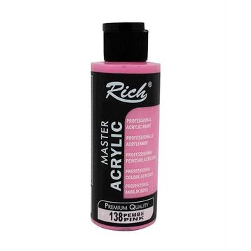 Rich Master 25 cc Pembe Akrilik Boya 120ml