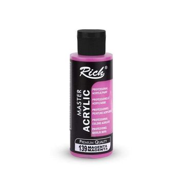 Rich Master Magenta 139 120 cc Akrilik Boya