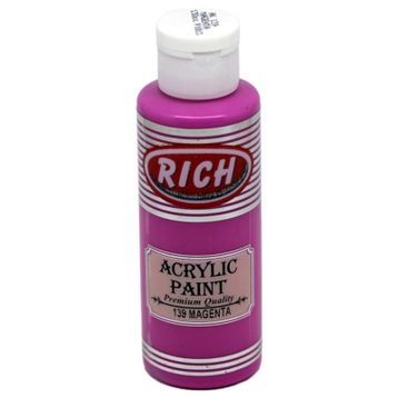 Rich Master Magenta 139 120 cc Akrilik Boya