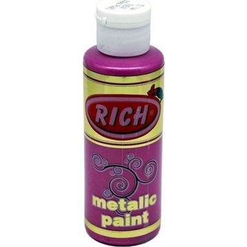 Rich Metalik 0744 Fuşya 130cc Akrilik Boya