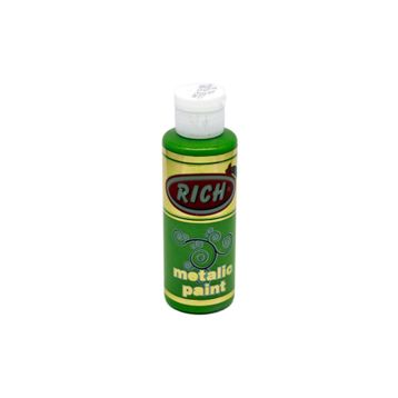 Rich Metalik 120 cc Fıstık Yeşili 0756 Akrilik Boya