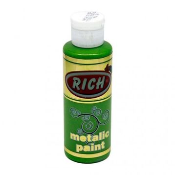 Rich Metalik 120 cc Fıstık Yeşili 0756 Akrilik Boya