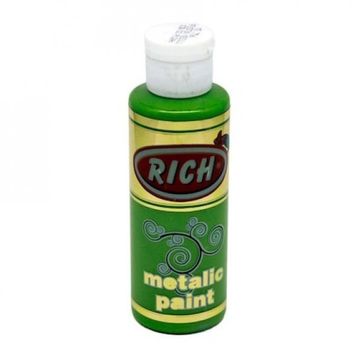 Rich Metalik 120 cc Fıstık Yeşili 0756 Akrilik Boya