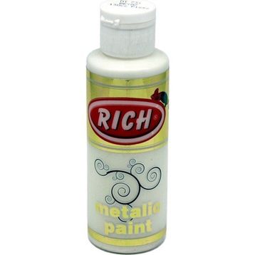 Rich Metalik Beyaz 130 cc Akrilik Boya