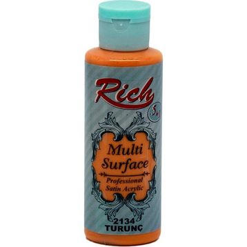 Rich MLT2134 Multi Surface Turunç 130 cc Akrilik Boya