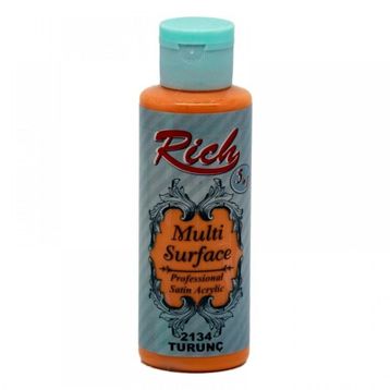 Rich MLT2134 Multi Surface Turunç 130 cc Akrilik Boya
