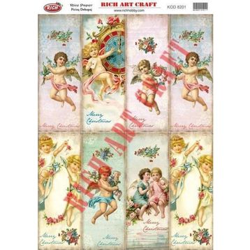 Rich Model 8201 Pirinç Dekupaj Kağıdı