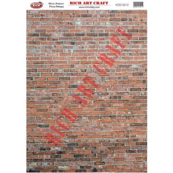 Rich Model 8212 Pirinç Dekupaj Kağıdı