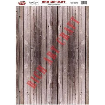 Rich Model 8273 Pirinç Dekupaj Kağıdı