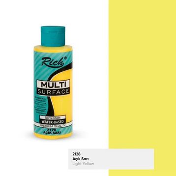 Rich Multi 2128 Açık Sarı 120 CC Akrilik Boya