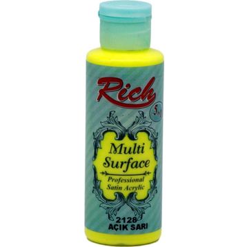 Rich Multi 2128 Açık Sarı 120 CC Akrilik Boya