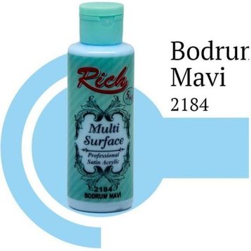 Rich Multi 2184 Bodrum Mavi 120 cc Akrilik Boya