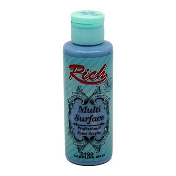 Rich Multi 2190 Karolina Mavi 120 CC Akrilik Boya