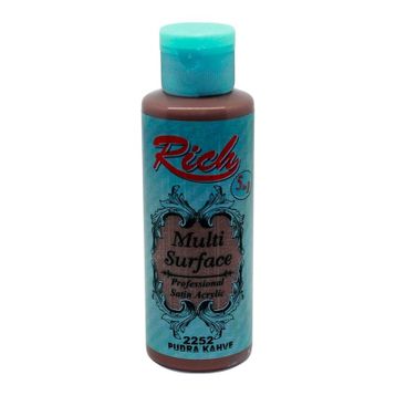Rich Multi 2252 Pudra Kahve 120 CC Akrilik Boya