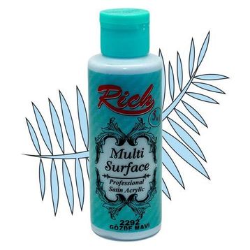 Rich Multi 2292 130 ml Gözde Mavi Akrilik Boya