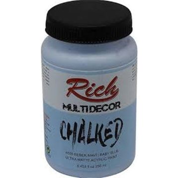Rich Multi Decor 250 ml Bebek Mavisi 4550 Chalked Boya